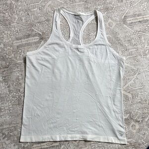 lululemon athletica White Racerback Tank Top